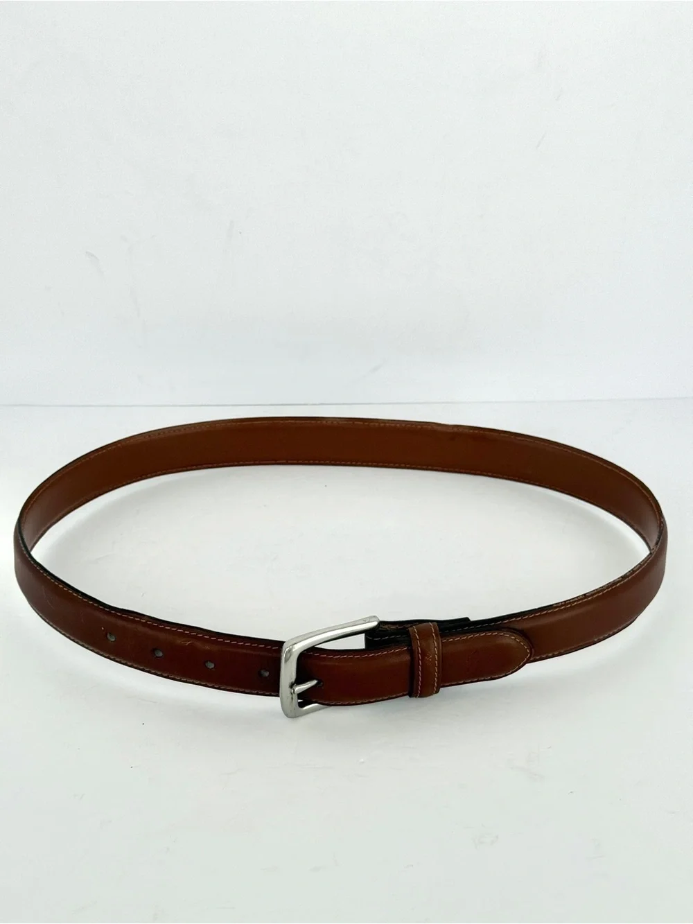 Polo Ralph Lauren Brown Leather Belt Size 32 (80 cm)